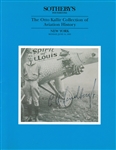 Sotheby's The Otto Kallir Collection of Aviation History Auction Catalog 1993