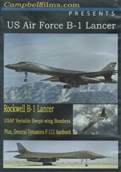 B-1 Lancer F-111 Aardvark Swept Wing Bombers DVD