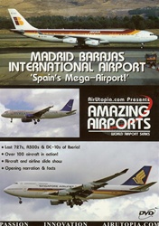 Madrid Barajas International Airport 727 A300 DC-10 DVD