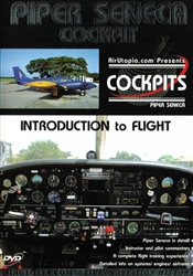 Piper Seneca Cockpit - Introduction to Flight DVD