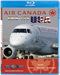 Air Canada Embraer EMB-175 Cockpit USA Blu-ray disc