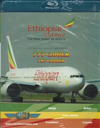 Ethiopian Airlines 777-200LR 767-300ER Cockpit Blu-ray disc