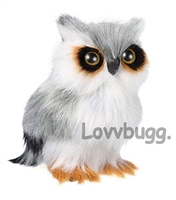 Gray Owl for American Girl 18 inch Pet Wizard Costume Doll Accessory