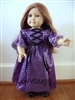 Purple Dirndl Dress