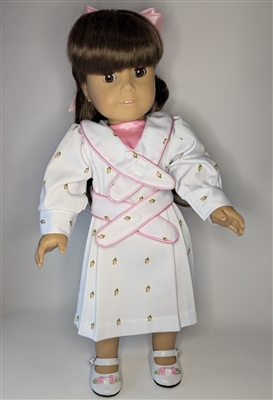 Lovvbugg Repro Samantha Spring Party Dress for  American Girl 18 inch Doll Clothes