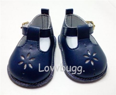 Navy Blue Mary Janes