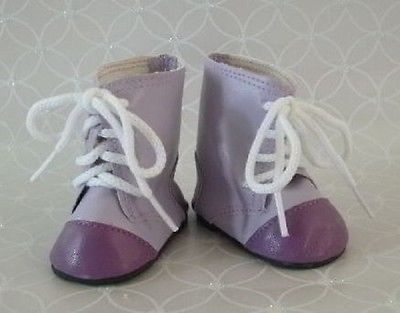 Lavender and Purple Boots
