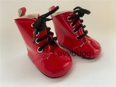 Red Boots Black Laces