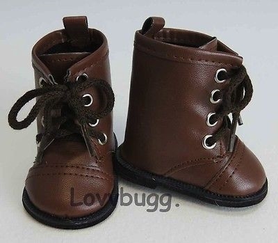 Brown Lace Up Riding Boots