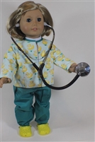 Real Stethoscope for American Girl 18 inch Doll Accessory