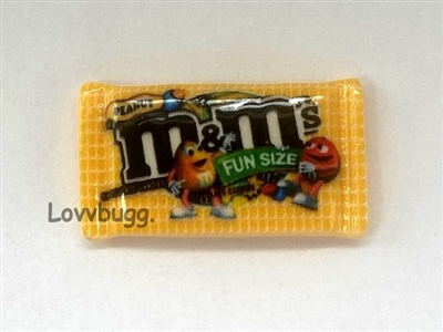 Mini Peanut M's Candy for American Girl Doll 18 inch or Wellie Wishers Food Accessory