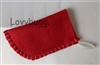 Red Felt Glasses Case Only for American Girl Doll 18 inch Accessory