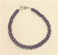 Lovvbugg Handmade Chocolate Pearl Necklace for American Girl 18 inch Doll Jewelry Accessory