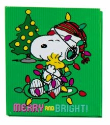 Snoopy Merry Mini Notebook for American Girl 18 inch Doll School Accessory