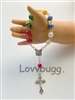 Genuine Lourdes Rosary Mini for American Girl 18 inch Doll First Communion Religious Accessory