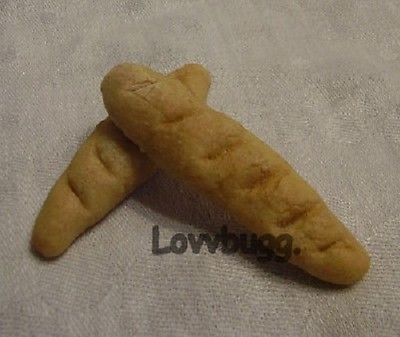 Two Handmade French Bread Baguettes