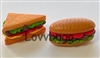 Two Sandwiches Make School Lunch for American Girl 18 inch Doll Food Accessory