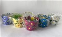Blue Flowers Easter Basket with Treats for American Girl 18 inch Doll Accessory