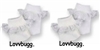 2 Pairs White Socks with Lace for American Girl 18 inch or Baby Doll Clothes Accessory