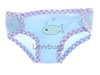 Blue Diaper with Fish