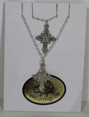 Silver Spanish Cross Necklaces