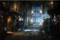 Headmaster's Dumbledore's Office at Hogwarts School Scene Wizard World for American Girl or Boy 18 inch Dolls Settings Playscape and Accessory Harry Potter Play