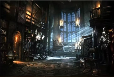 Dumbledore's Office Hogwarts Wizard  School Scene for American Girl 18 inch Potter Play Setting