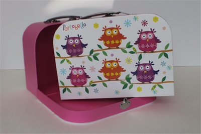 Owls Suitcase M