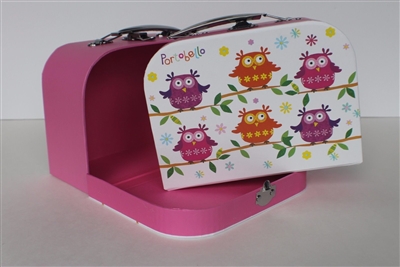 Owls Suitcase Small