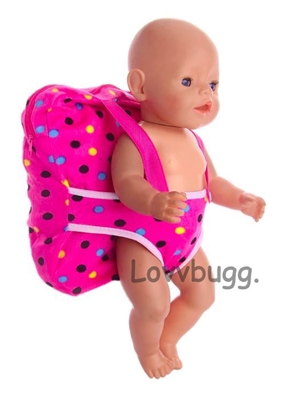Kid-size Backpack Hot Pink