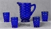 Blue Hobnail DG Pitcher Set for American Girl 18 inch Doll Dishes Food Accessory