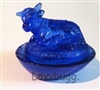 Blue Cow Dish