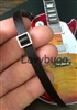 Brown Guitar Strap Mini Instrument Doll Accessory