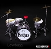 Repro Beatles Drum Set Mini for Wellie Wishers or Barbie Doll Accessory