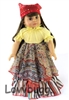 Gypsy Esmeralda Costume for American Girl 18 inch Doll Clothes