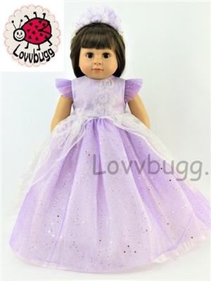 Sparkly Lavender Gown Costume