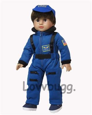 Blue NASA Astronaut Costume