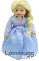 Elsa Frozen 2 Princess Dress Costume for American Girl 18 inch Doll Clothes
