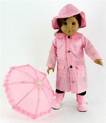 Pink Raincoat Hat