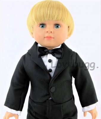 Black-Tie Tuxedo for American Girl 18 inch Boy Doll Clothes