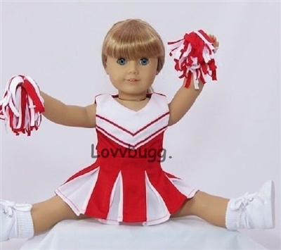 Red Cheerleader Costume