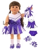 Purple Cheerleader Costume