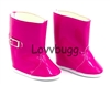 Hot Pink Rain Boots