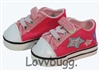 Pink Sparkle Stars Sneakers