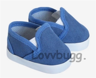 Royal Blue Deck Sneakers