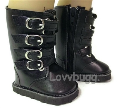 4-Buckle Boots