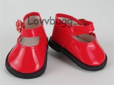 Holiday Red Mary Janes