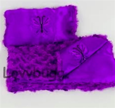 Purple Butterfly Bedding