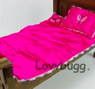 Pink Butterfly Bedding