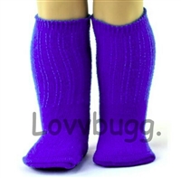Royal Blue Socks 15 to 18 inch American Girl or Baby Doll Clothes Accessory